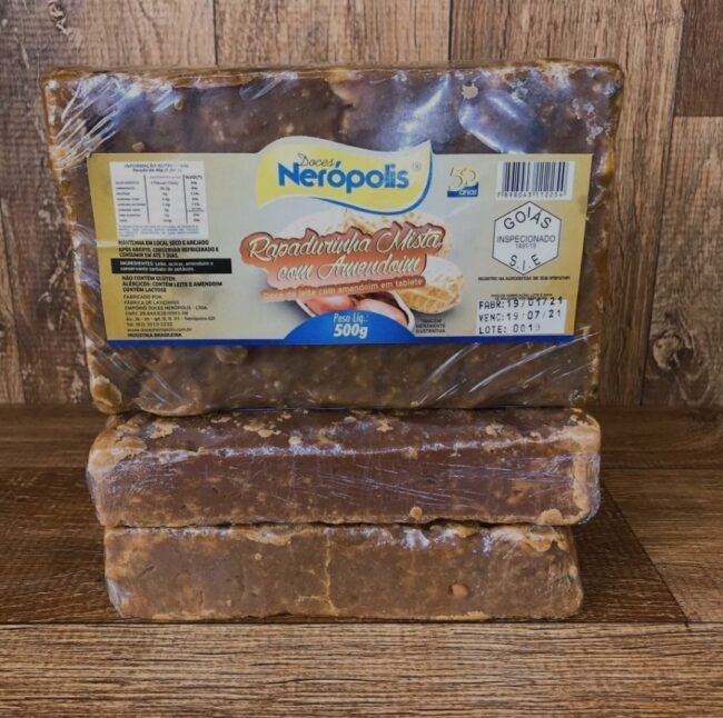 Rapadura com Amendoim 500g